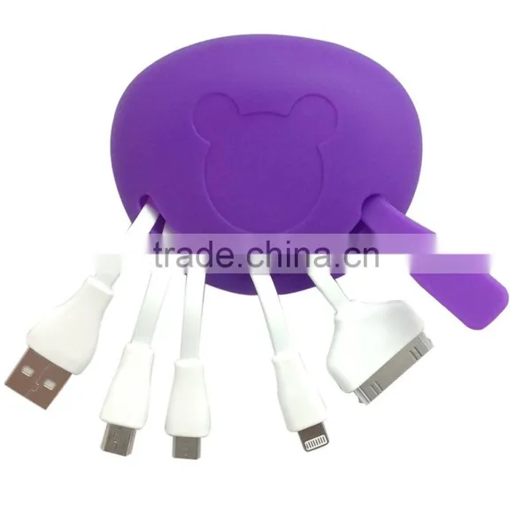 Computer,Video Game Player,Mobile Phone Use and 4 in 1 Multi Usb Data Sync Charger Cable photo-4