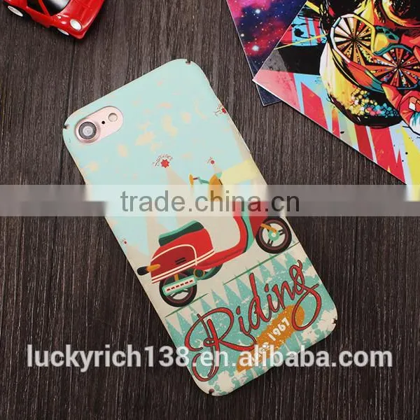 2017 New Customized Traveling Brushed Luminous PC Phone Case for IPhone 6G/6P/7G/7P photo-2