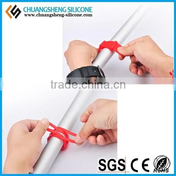 Bicycle Tie Manufactory, Multifunction Silicone Bicycle Tie Strap, Bicycle Tie Band With High Quality photo-5