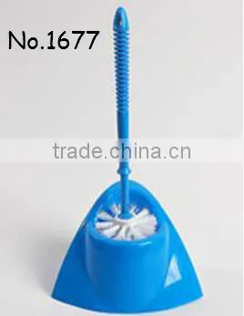 New Design Toilet Brush Plastic Cleaning Brush Sets With Holder and Hook photo-6