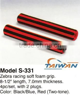 Zebra Racing Soft Foam Grip