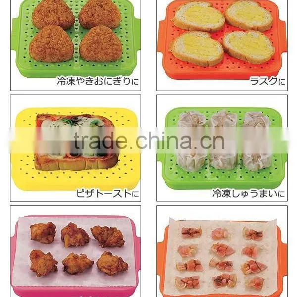 Advanced Kitchen Tools Silicone Non Stick Fat Reducing Mat Microwave Biscuit Baking Tray photo-6