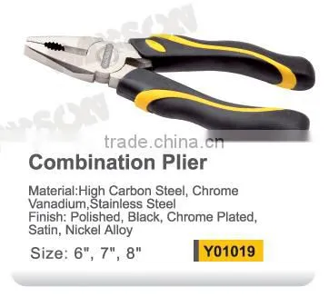 Nikel Plated High Quality Long Nose Plier With TPR Handle photo-2