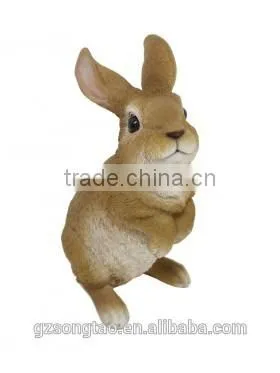 Artificial Animal Lovely Rabbit Decoration Wholesale photo-2