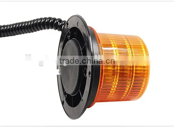Magnetic 12v 24v Trucks Rotating Flashing Light Led Warning Beacon Light photo-4