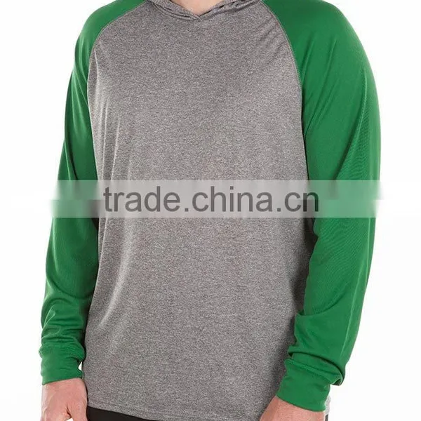 Latest Shirt Designs for Men Lightweight Hooded Performance Shirt T Shirt Wholesale China photo-2