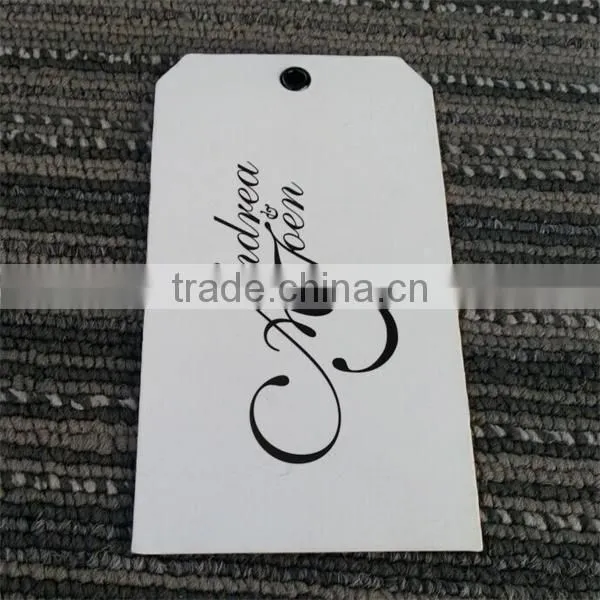 2017 China Custom Garment Paper Hang Tags for Jeans photo-2