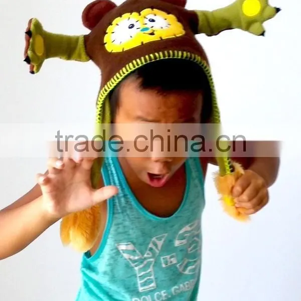 Wholesale Pom Pom Knitted Custom Acrylic Beanie photo-2
