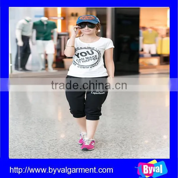 Womens Causal High Quality Summer Short Pants Printed Yoga Pants 2015 photo-5