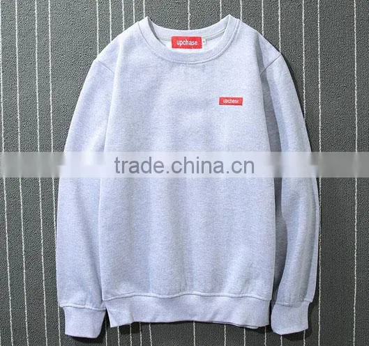 China Professional Factory Wholesale Good Quality Cheap Custom Round Neck Sweatshirt for Mens photo-5