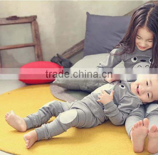 S16057A New Fashion Pajamas Sets Baby Printed Pajamas Sleepwear for Kids photo-2