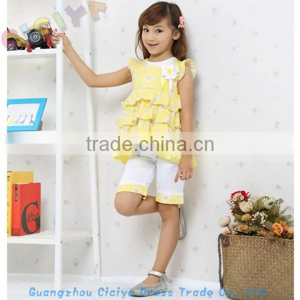 New Design Summer 2014 3pcs Set Baby Girl Fashion Dress photo-3