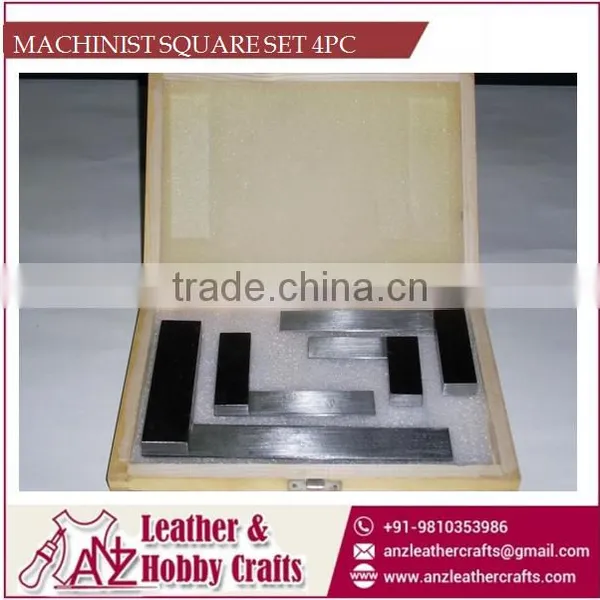 High Precision Dimensional Analysis Machinist Square Set