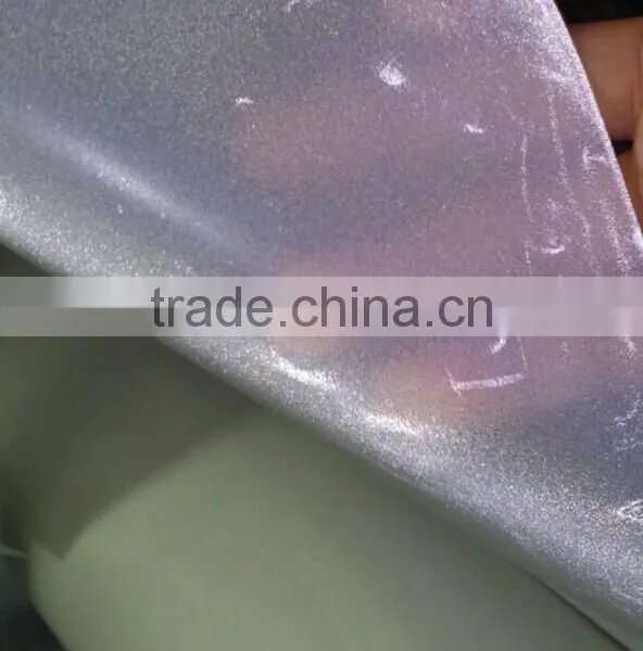 Wholesale 7color Patterned Heat Transfer Reflective Vinyl Paper for Shirt Press photo-6