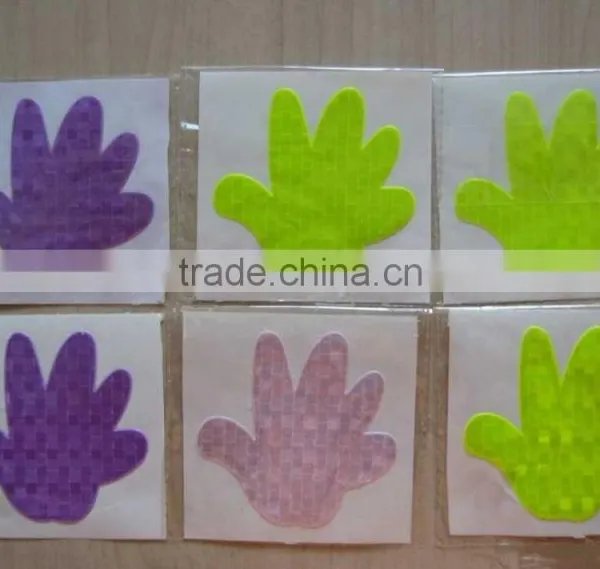 Various Design Soft Toy Pvc Reflective Stickers photo-3