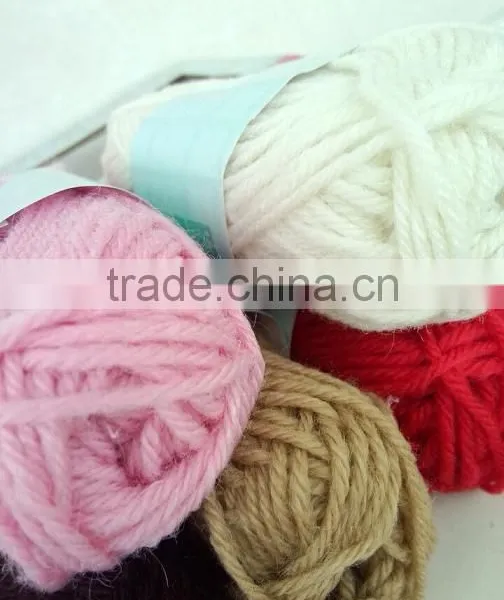 Hand Knitting Diy Use Crochet Arcylic Hand Knitting Yarn Kits photo-6