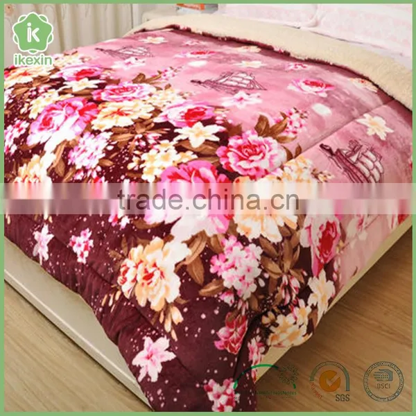 Best Price Warm Printed Throw Quilt photo-3