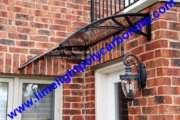 DIY Awning, DIY Canopy, DIY Kits Awning, Polycarbonate Awning, Polycarbonate Canopy, Door Canopy, Door Awning, Rain Shed photo-4