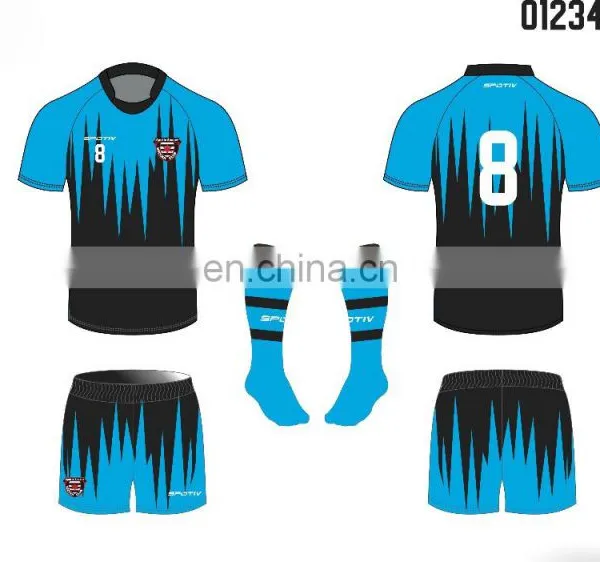 Customized Team Rugby Jersey Set photo-4