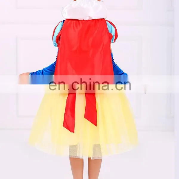 2016 Frozen Elsa Girl Party Dress , The New Children Dress Roses Frozen Elsa ANNA Dress Snow White26389 photo-2