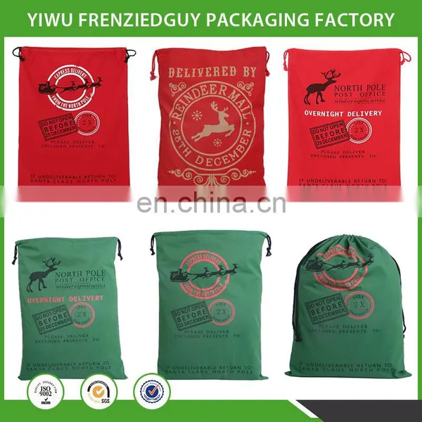Wholesale Santa Sacks Party Gift Christmas Bag photo-2