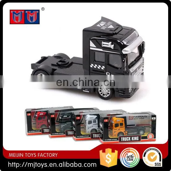 New Design 11.5CM Diecast Toy Pull Back Truck Car Toy Die Cast Truck