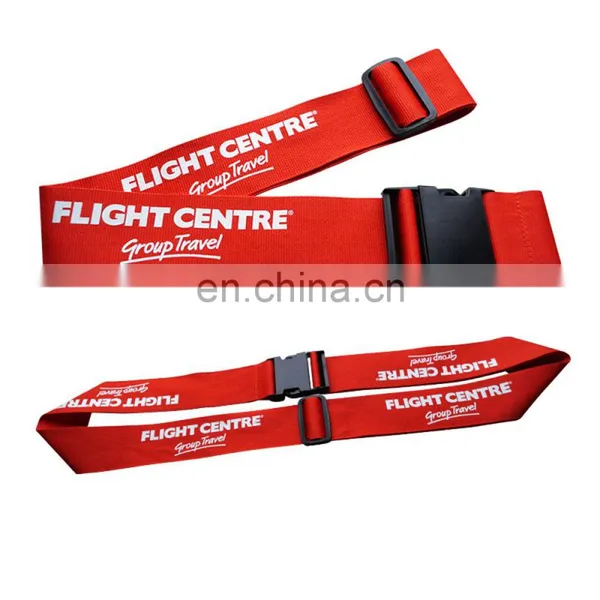200cm Length Adjustable Travel Suitcase Polyester Luggage Belt With Plastic Buckle photo-3