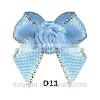 Bottleneck Decoration Satin Ribbon Package Ribbon Bow With Elastic Loop photo-6