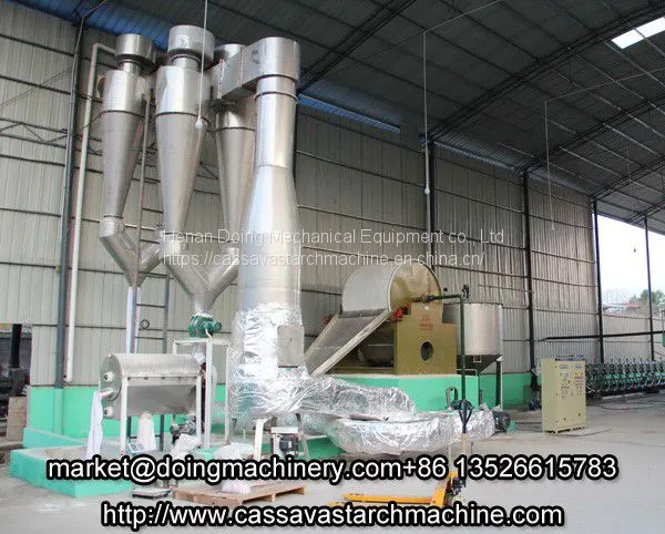 High Efficient Cassava Starch Processing Machine for Sale photo-3