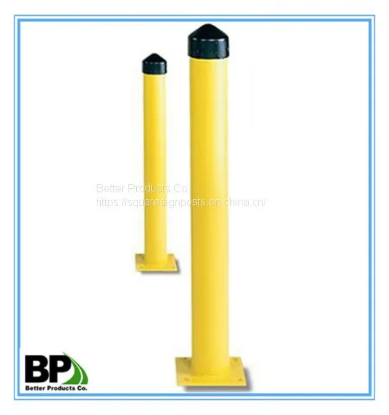 Customized Sizes Powder Coating Steel Bollard