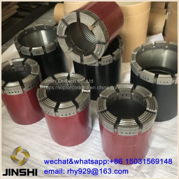 AQ BQ NQ HQ PQ Impregnated Core Drill Bit Diamond Widely Used in Wire-line Drilling Series photo-3