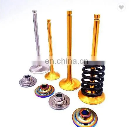 Racing Parts Titanium Intake Exhaust Engine Valve Kits For Toyota 4efte 5efe 2jz-gte 4age 3sgte 3sge 1fzfe 3rzfe 16v 20v Vvti photo-3