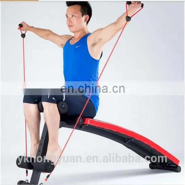 Abdominal Muscle Trainer Folding Adjustable Incline Sit up Bench for Sale photo-5