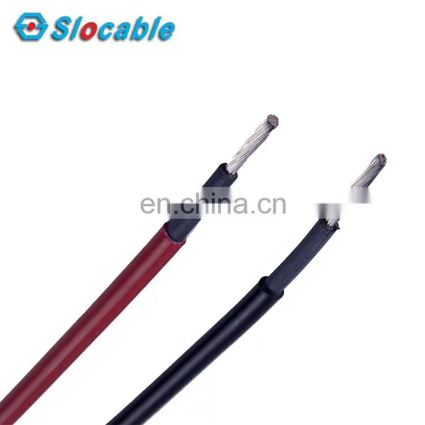 Slocable Halogen Free Photovoltaic Solar Cable 1000V DC Wire 12AWG 4mm2 for PV Station photo-5