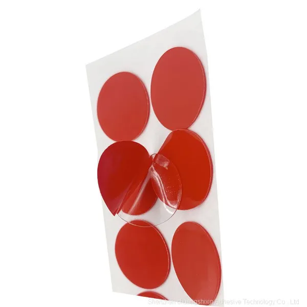 Good Quality Factory Directly 3 m Double Side Round Sticker Die Cut Adhesive Tape photo-4