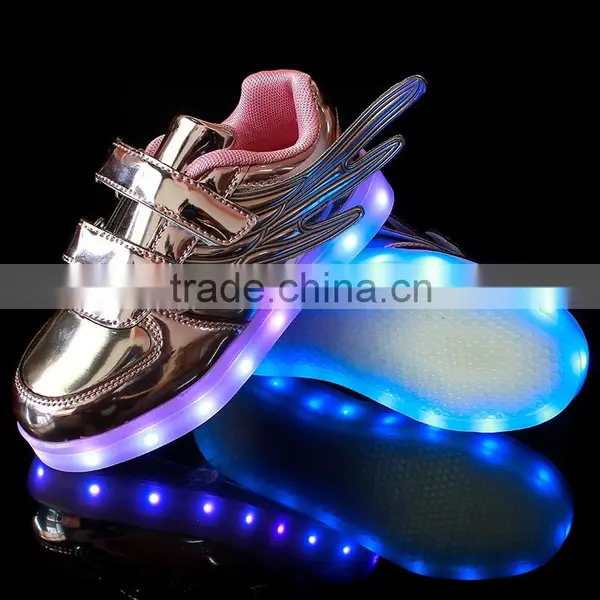 Low Cost Kids Canvas Shoes With Light,2016 Most Popular Adult Trainers With Lights,light up Shoes for Adults photo-5