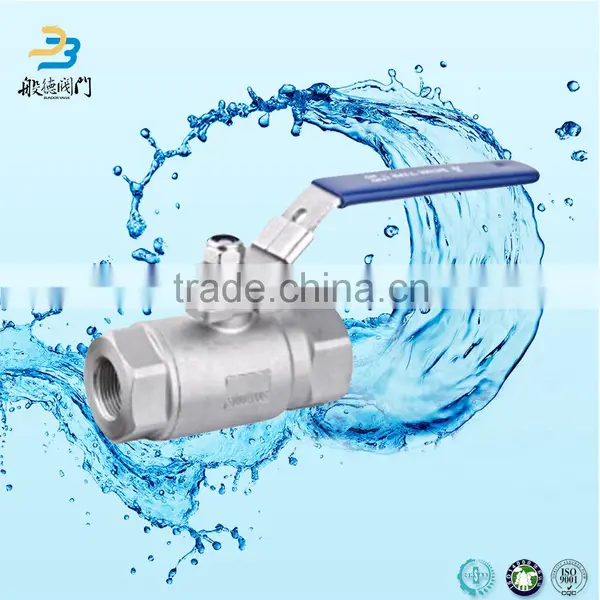 OEM Chinese Factory Thread Connection Stainless Steel Ball Valve Price JIS DIN ANSI photo-2