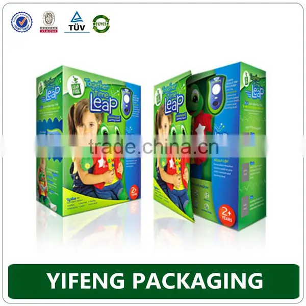 CUSTOMIZED MADE TOYS PACKING PAPER BOX WITH PVC WINDOW ON THE TOP photo-4
