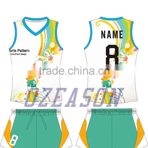 New Style Sublimation Brazil Volleyball Jersey Custom Volleyball Jersey Design photo-4