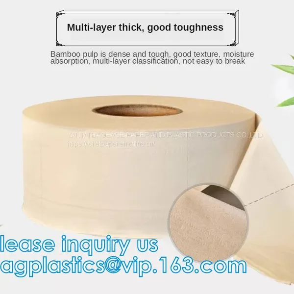 Beauty & Personal Care, Sanitary Paper, Toilet Tissue, Toilet Tissue High Cost Performance Soft Bag Package Natural Wood Pulp Toilet Tissue Bamboo Toilet Paper Manufacturer Soft Toilet Paper Tissue Material Virgin Wood Pulp photo-2