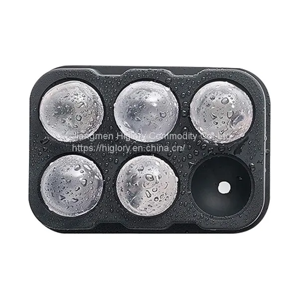 2022 Amazon Hot Selling Ball Shape Household Silicone Freezer Trays Silicone Ice Cube Mold Seals In Freshness With Lid photo-5