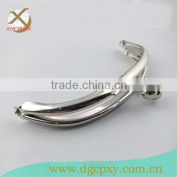 Beautiful Heavy Metal Bag Frame None Hole Frame With Ball Kiss Lock photo-2