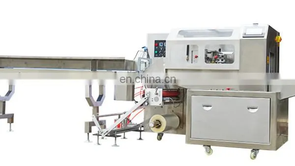 Automatic Henan Zhengzhou Flow Horizontal Carrot Lettuce Fruit Vegetable Packing Packaging Machine photo-2