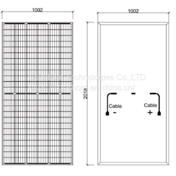 405W-420W Mono Solar Panel With 144 Pieces Solar Cells photo-2
