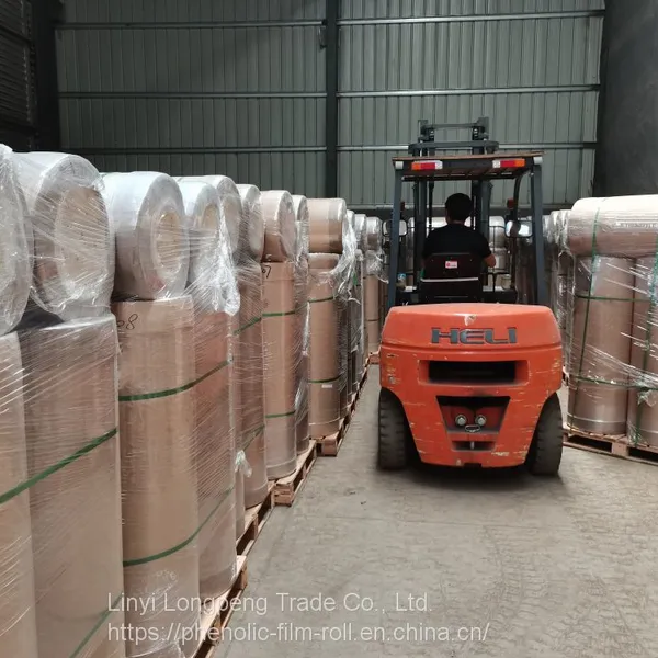 High Quality Phenolic Resin Impregnated Film Paper Roll to Russia photo-2