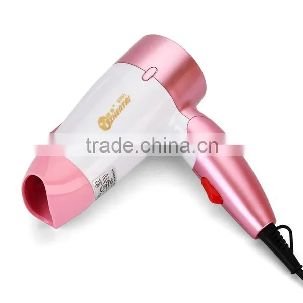 Sweet Pink Hair Dryer Fashion Folding Hair Dryer for Girls photo-2