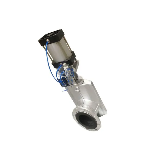Factory Supply New Design Pneumatic Pinch Valve Durable Flange Aluminum Alloy Pinch Valve Customized photo-4