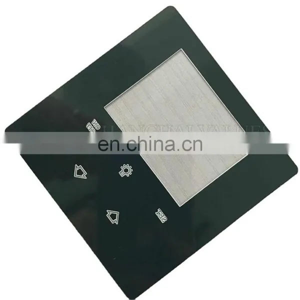 2021 High Quality Custom Printing Screen Printing Toughened Glass for Home Appliances Glass Plate Can be Customized photo-4