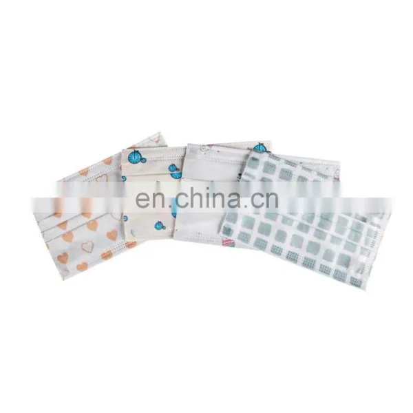 Wholesale Woven Disposable Masks 3-Ply Non Woven Face Mask Disposable Medical Face Masks photo-3