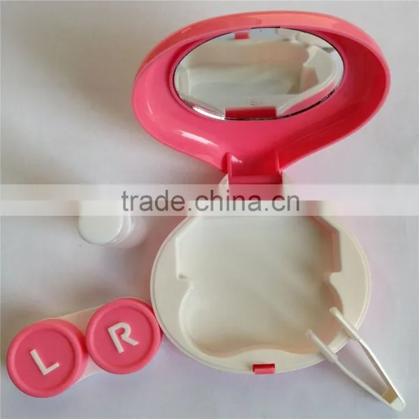 Colorful Snow Frog Custom Contact Lens Case photo-2